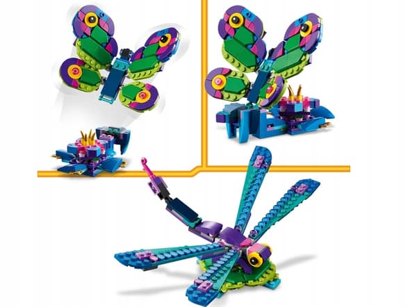 LEGO CREATOR 3-in-1 31157 Exotic Peacock + LEGO BAG