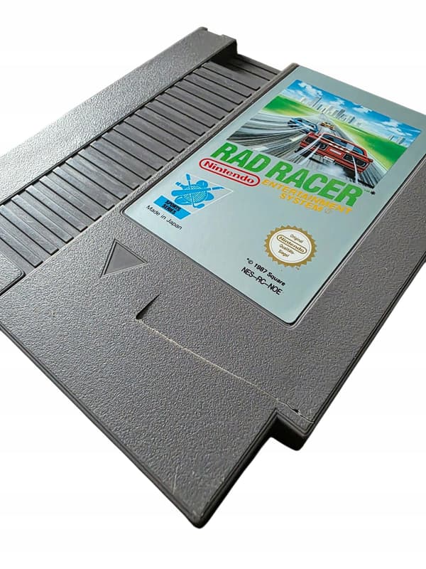 Nintendo NES Rad Racer - NOT TESTED -