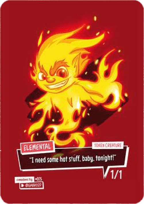 Magic: The Gathering Elemental Token