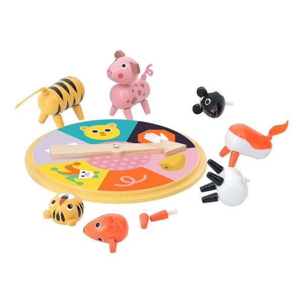 VILAC Wooden BINGO Game with ANIMALS