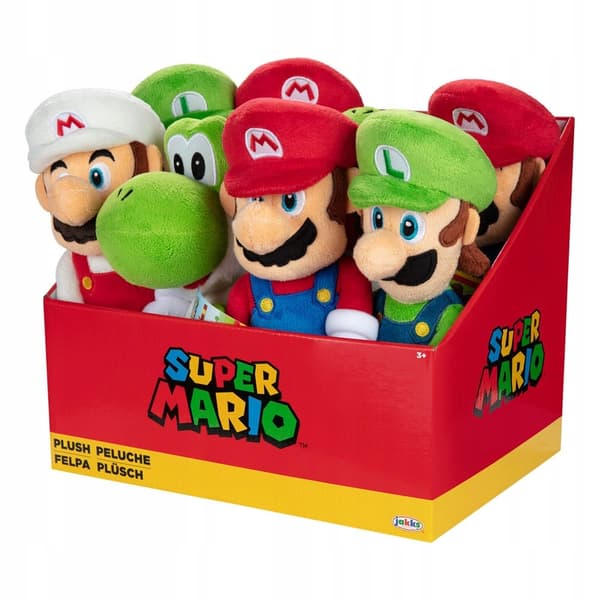 Alltoys Super Mario Soft Toy, 23 cm, Mario