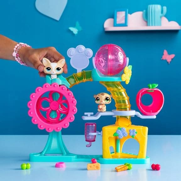 Littlest Pet Shop – Fun Factory Set + 2 figures LPS00519