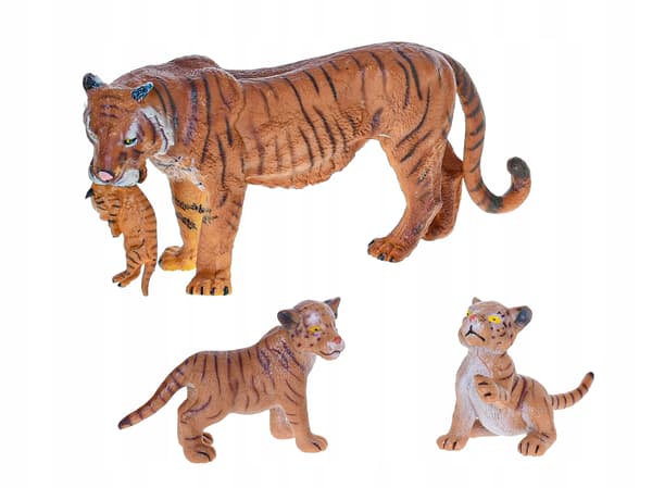 Zoolandia: A tiger with her cubs in a box