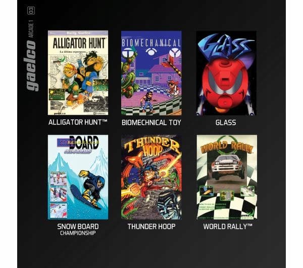 EVERCADE A3 – Gaelco Arcade 1 Game Pack