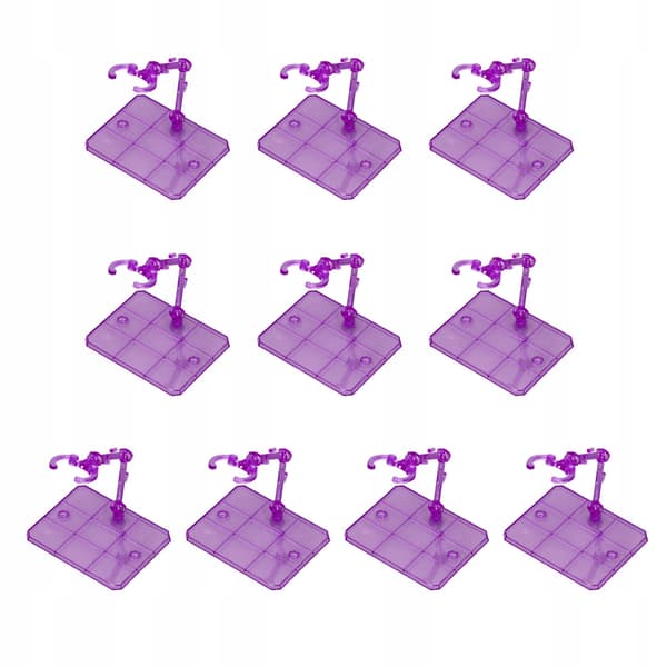 10 sets of model figures, a display stand for 6-inch EB plastic action figures