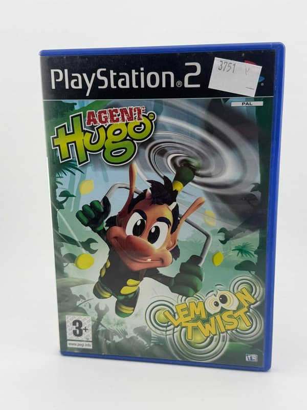 Agent Hugo Lemoon Twist 3XA PS2 PlayStation 2 (PS2) – boxed