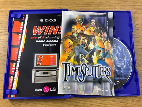 TIMESPLITTERS TIME SPLITTERS – excellent+ condition, complete PS2 set