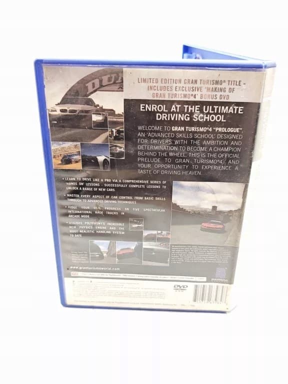 PS2 GAME: GRAN TURISMO 4 PROLOGUE