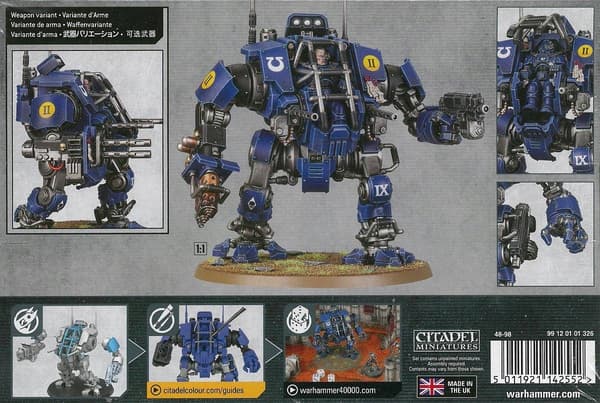 Primaris Invictor Tactical Warsuit från GamesWorkshop