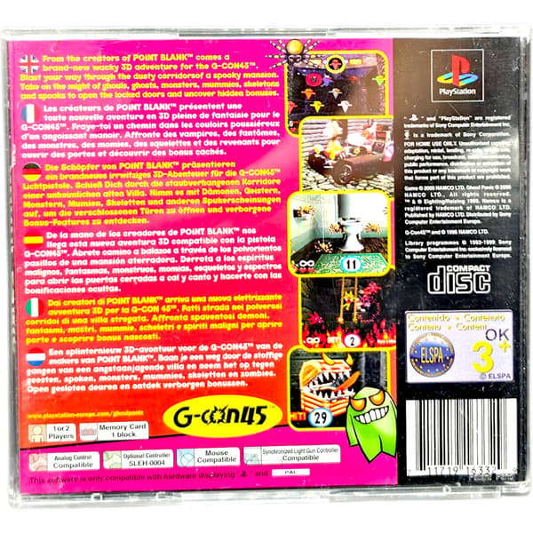 GHOUL PANIC PSX PlayStation (PS1)