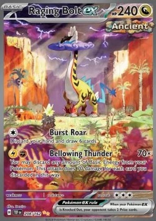 Pokemon Raging Bolt ex