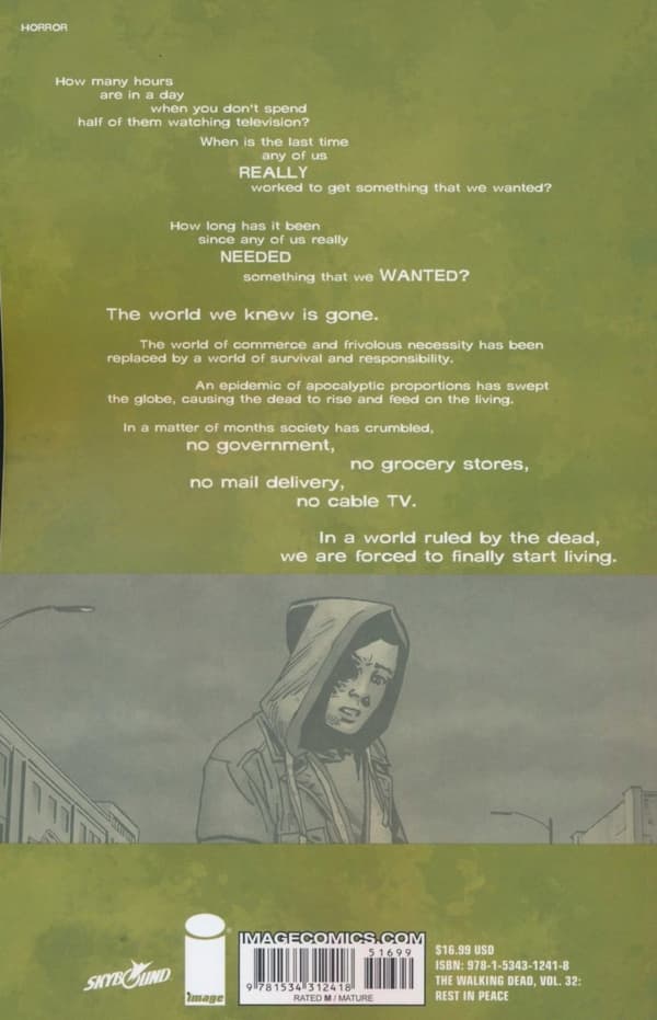 The Walking Dead Volume 32: Rest in Peace, Robert Kirkman