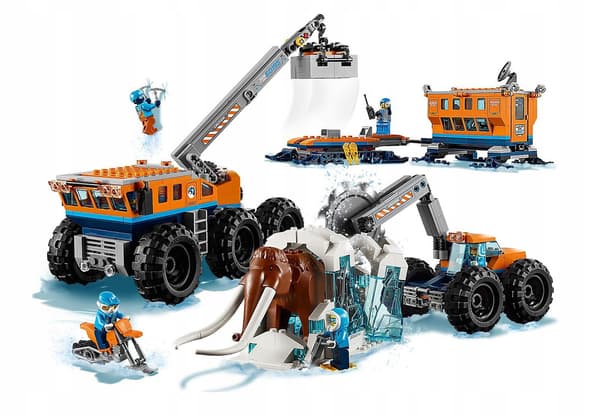 LEGO CITY BUILDING BLOCKS 60195 ARCTIC MOBILE BASE