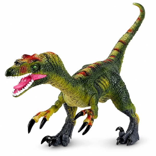 LARGE VELOCIRAPTOR DINOSAUR FIGURINE, 38 CM – CHILDREN’S TOY, GIFT