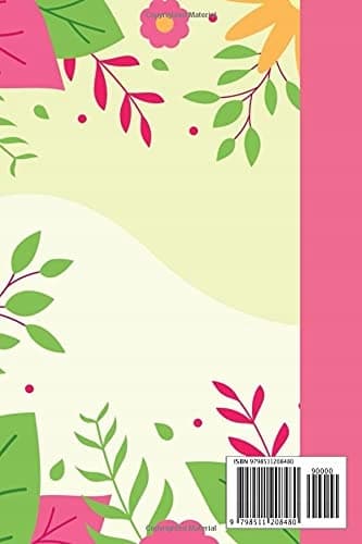NOTEBOOK: Colourful Spring Floral Notebook – Dote Gride Notebook