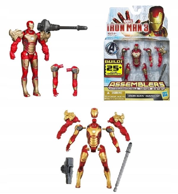 LARGE SET OF AVENGERS IRON MAN ASSEMBLERS MIX FIGURES – BUILD-IT-YOURSELF MODEL