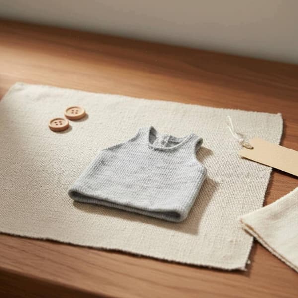 Vests for dolls (set of 2)
