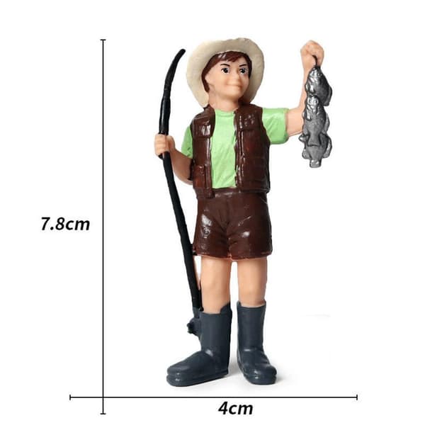Action figures by Farmer Feeder People Models: Rancher figure