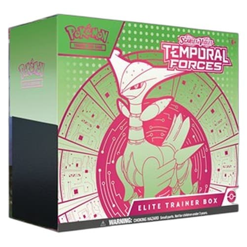 Pokemon Temporal Forces Iron Leaves Elite Trainer Box