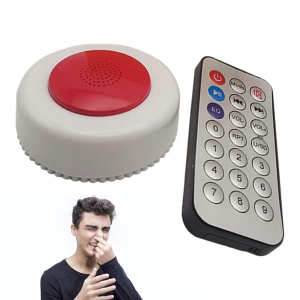 Remote-controlled spinning top machine. A fun gift for children. Sound-effect machine. White and round.