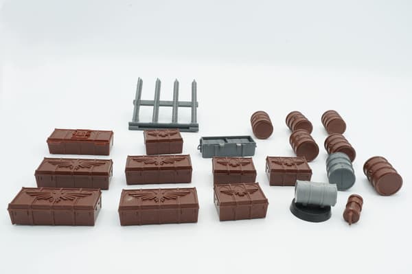 Warhammer 40k Battlefield Accessories – plastic terrain set