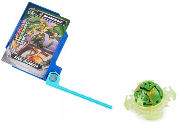 LARGE BAKUGAN BATTLE SET: 5 FIGURES – VENTRI, DRAGONOID, SMOKE, BRUISER, TROX