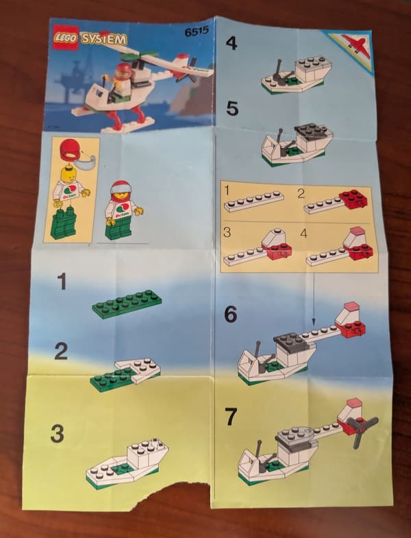 Lego 6515 Octan Helicopter