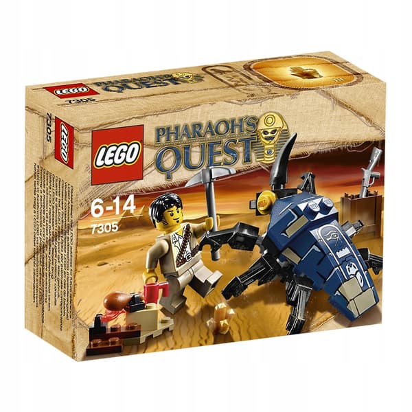 Lego Pharaoh's Quest 7305 Adventurers minifigure, MISB, 2011