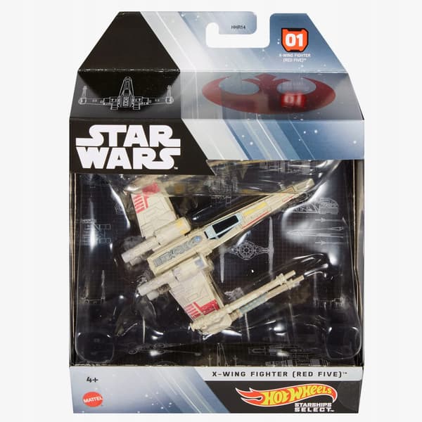 HOT WHEELS STAR WARS X-Wing Fighter (Red Five) Starships Select