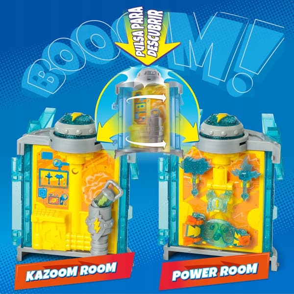 SECRET BASE – ACTION SET WITH HIDEOUT, MECHANISM, FIGURES AND ACCESSORIES – MAX