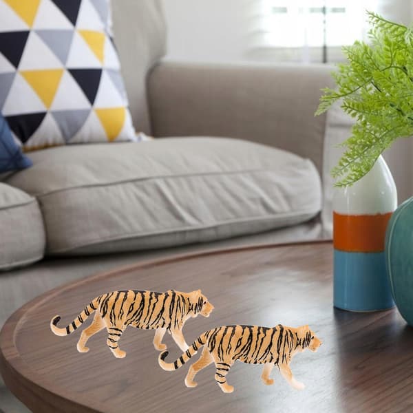 Toy decorations Excellent craftsmanship Educational play set Animal: Tiger