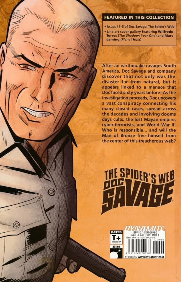 Doc Savage: The Spider’s Web by Chris Roberson
