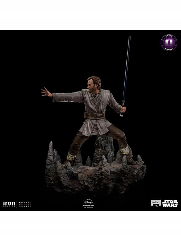 IRON STUDIOS - Star Wars Figurine - Obi-Wan Kenobi BDS Art Scale 1/10