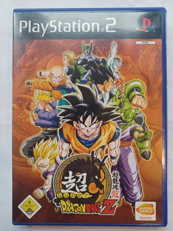 Super Dragon Ball Z, PlayStation 2, PS2, Disc in very good condition.