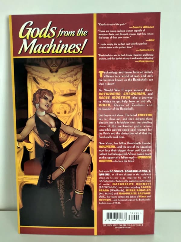 DC COMICS BOMBSHELLS VOL 04 QUEENS TP [9781401274078]