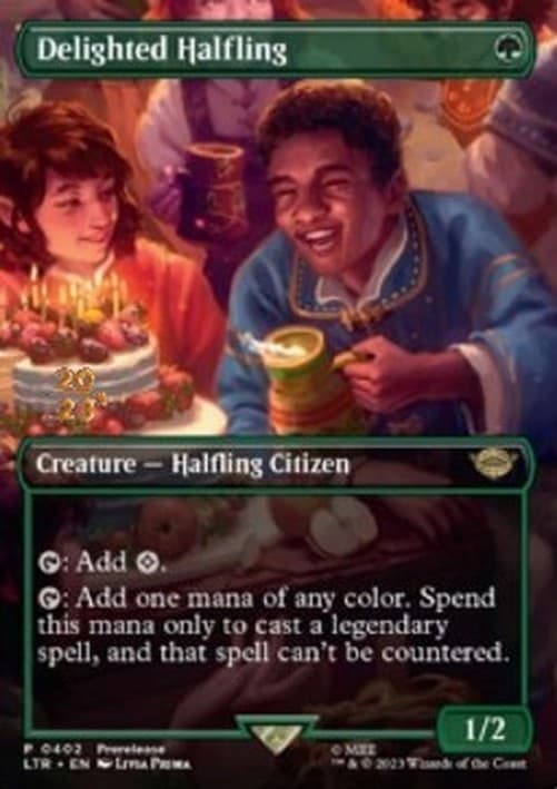 Magic: The Gathering Delighted Halfling