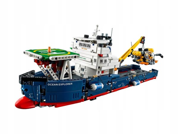 LEGO 42064 Technic Research Vessel and Helicopter Set