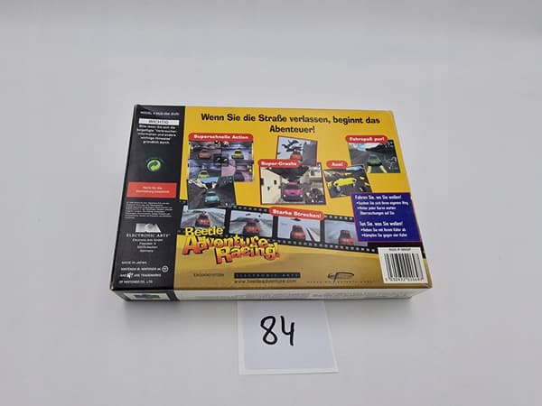 NINTENDO 64 BEETLE ADVENTURE RACING CARDBOARD BOX