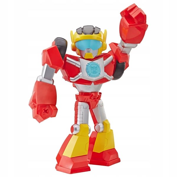 Transformers Rescue Bot Mega Mighties Hot Shot Figure, 25 cm, Hasbro E4174
