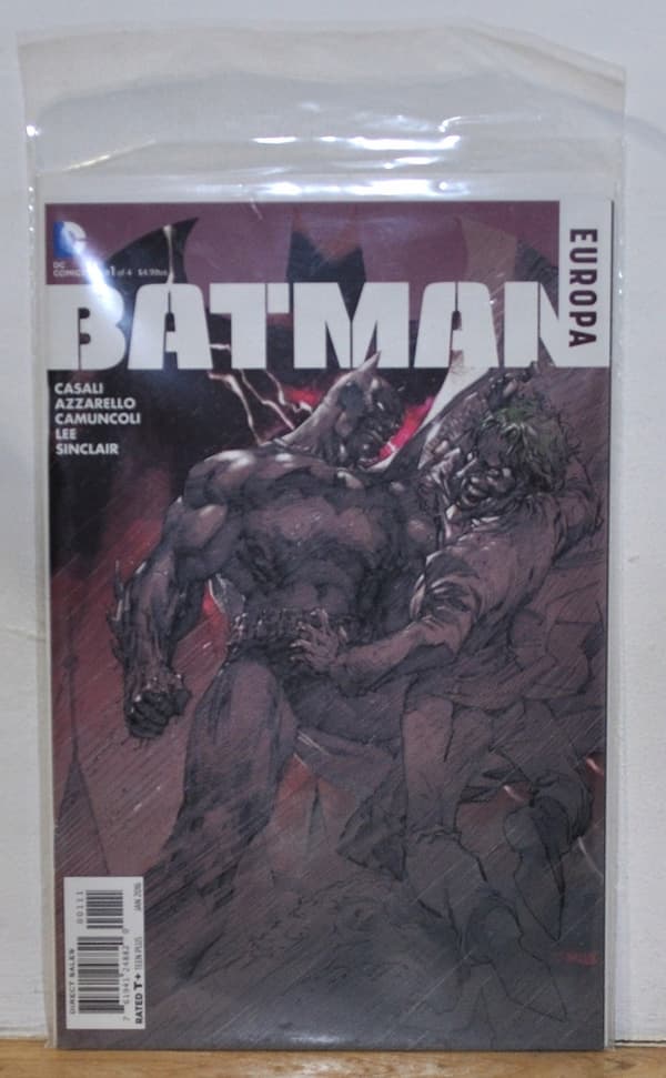 THE PERFECT SET: Batman Europa 1–4, 2016, DC Comics, ANG SC