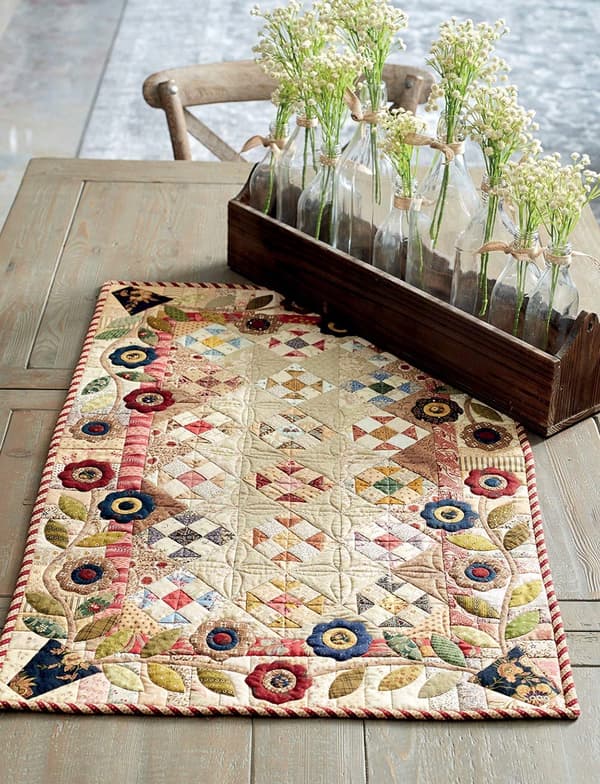 Sharon Keightley Autumn Bouquet: Patchwork and App
