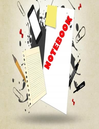 Notebook for study or work. 110 pages: Size: 8.5 x 11 inches / pages: 110