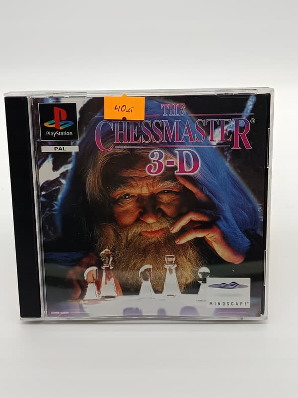 The Chessmaster 3-D PlayStation (PSX) boxed – NEW REPLACEMENT BOX