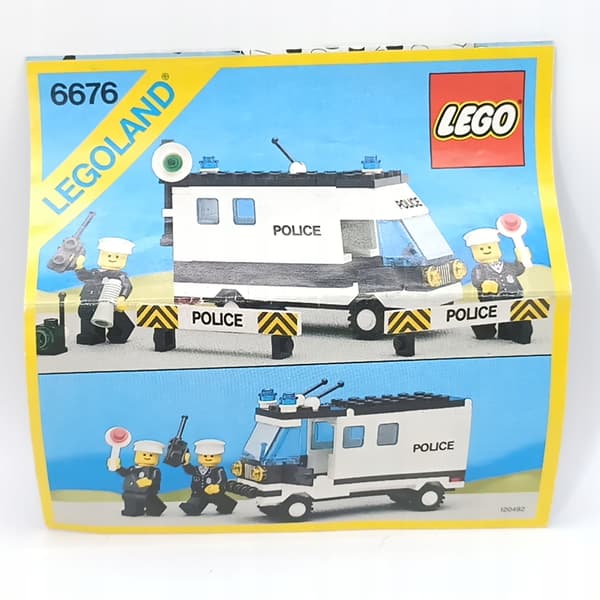 LEGO Town 6676 Mobile Command Unit Police Van