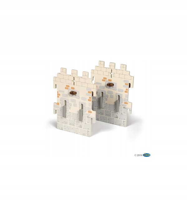 FIGURE ACCESSORIES - CASTLE WALL /TWO WALLS/ small - PAPO - 60025