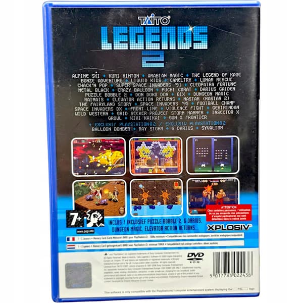 TAITO LEGENDS 2 PlayStation 2 (PS2) #2