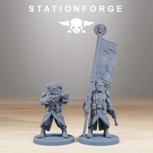 GrimGuard Combatants – Station Forge – 3D-utskrift