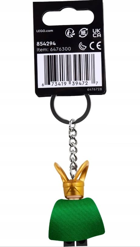 LEGO Marvel Keyring 854294 – LOKI – NEW