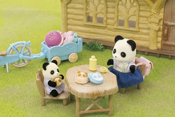 Sylvanian Families Panda Bicycle and Roller Skates Set