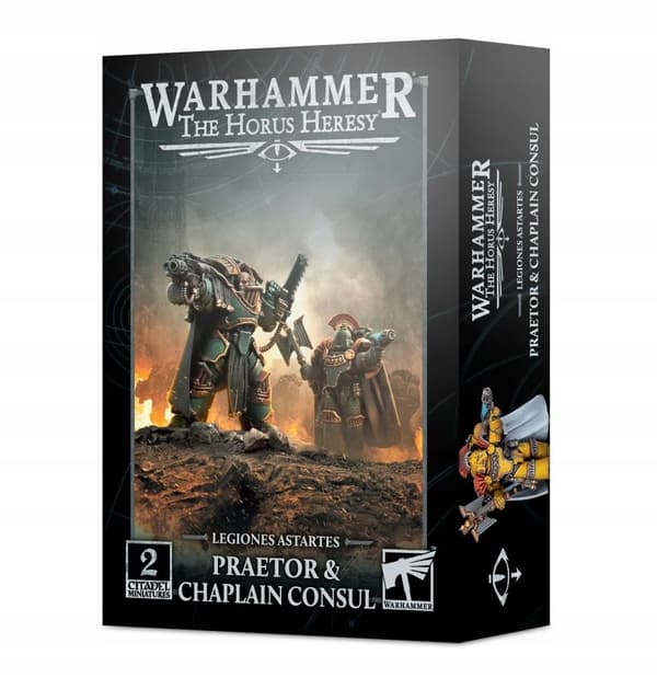 Cataphractii Legion: Praetor & Chaplain Consu | Horus Heresy